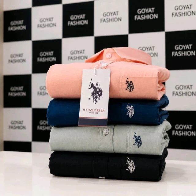 Plain Shirts For Men - 4 Pc Combo Stylish & Comfortable