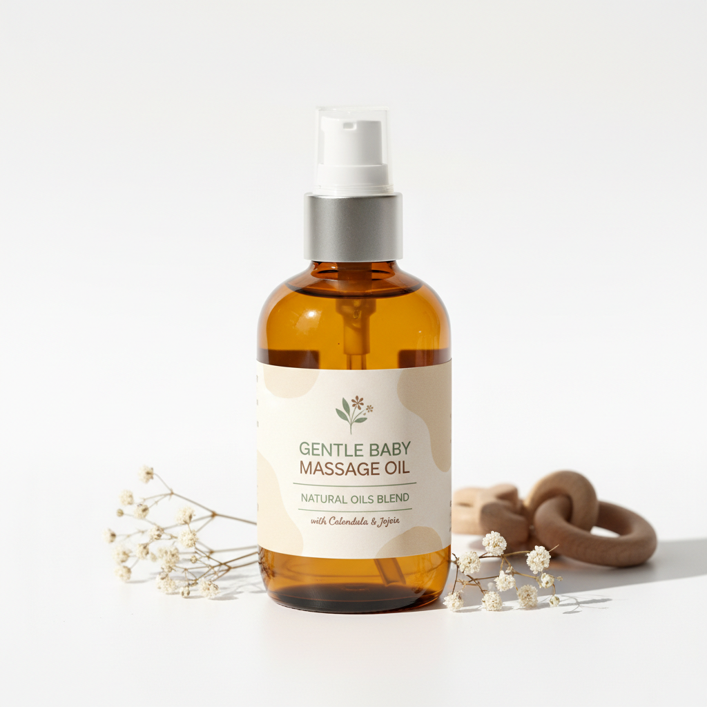 Baby Gentle Massage Oil with Natural Oils