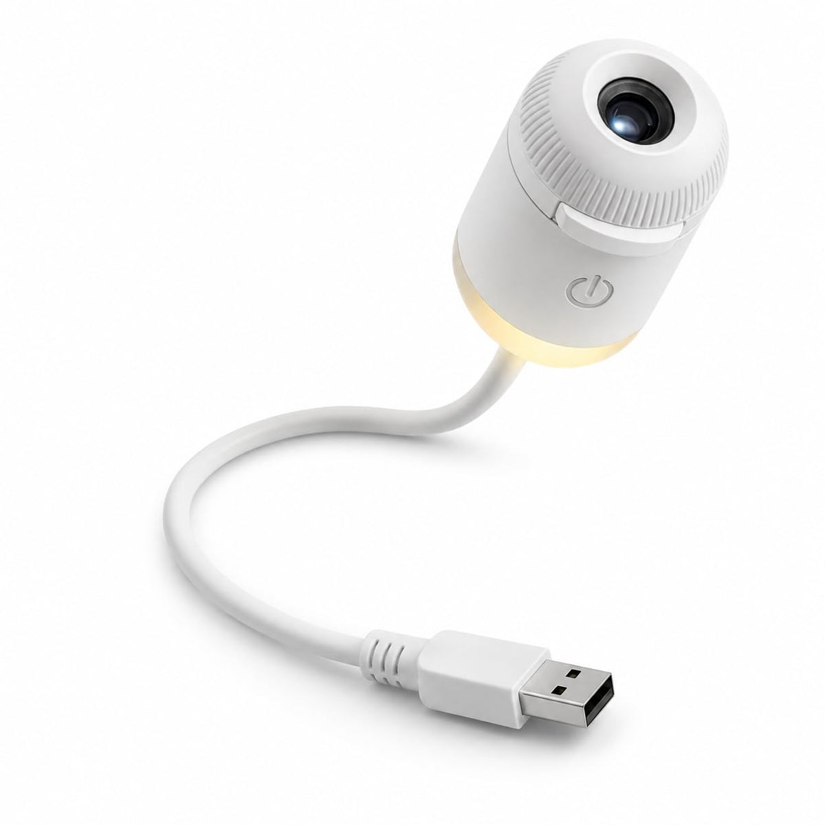 Galaxy Projector Night Light with 1 Projection Films, USB Powered Star Projector Lamp with Flexible Gooseneck, 360° Rotating Design, Adjustable Brightness for Bedroom, Car, Desk and Room Decor (BUY 1 GET 1 FREE)