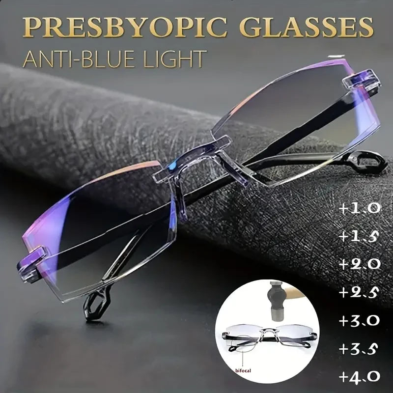 Buy One Get One Free Rimless One Power Reading Glasses @ Just 499/-