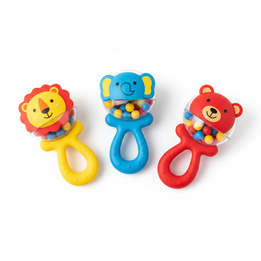 Colourful Baby Rattle Set