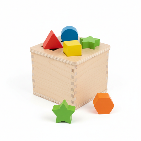 Wooden Shape Sorter Baby Toy