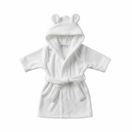 Soft Hooded Baby Bath Towel Robe