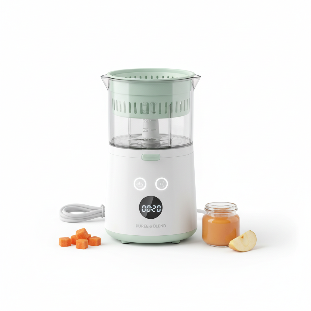 Baby Food Maker and Steamer Blender