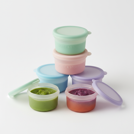 Baby Food Storage Containers Set Pack of 6
