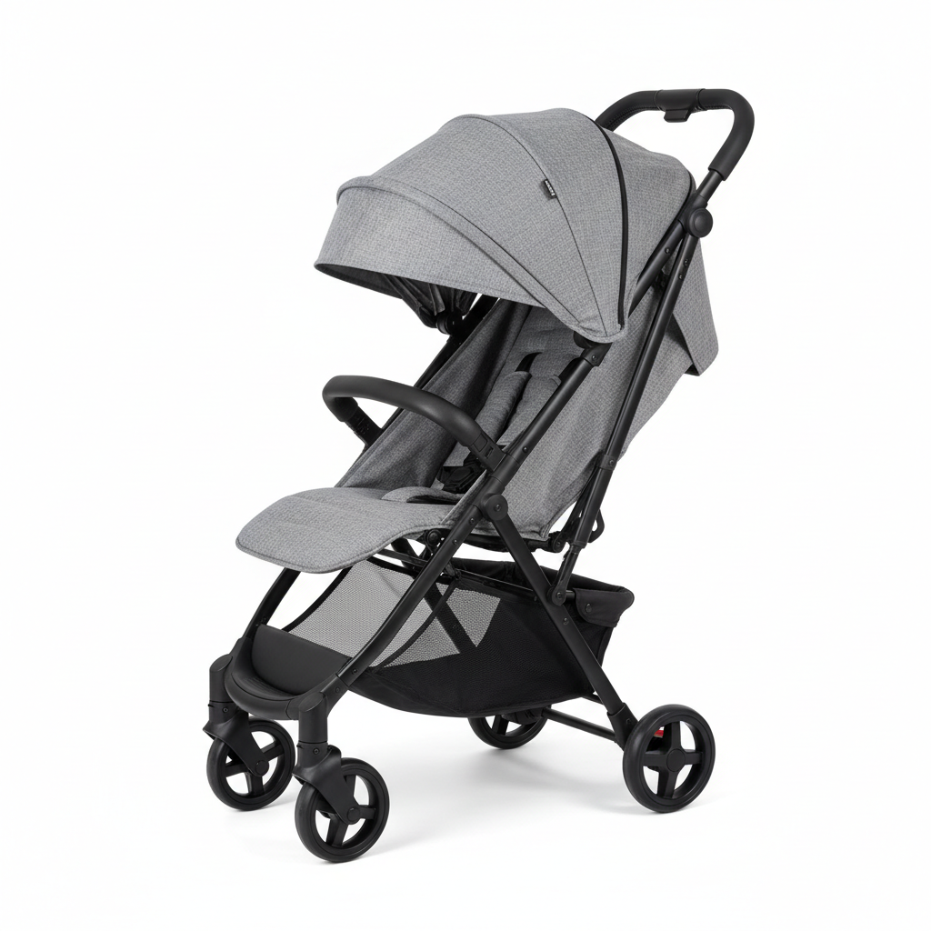 Lightweight Foldable Baby Stroller with Canopy